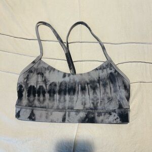 lululemon athletica Black Tie-Dye Sports Bra